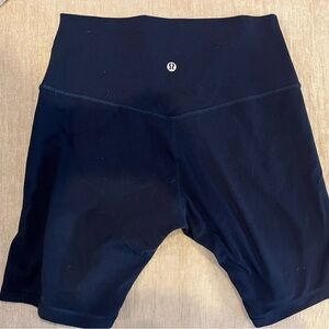 Lululemon align Navy biker shorts